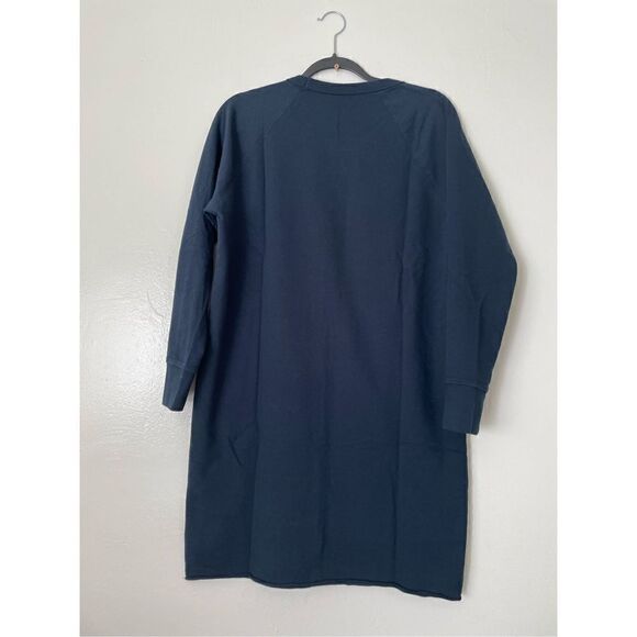 James Perse long raglan sleeve cotton French Terry dress size 2( US4-6) NWT - Picture 4 of 7
